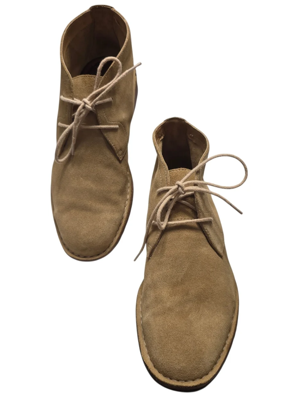 Vintage Trask Men's Casual Tan Suede Chukka Boots Size 9M